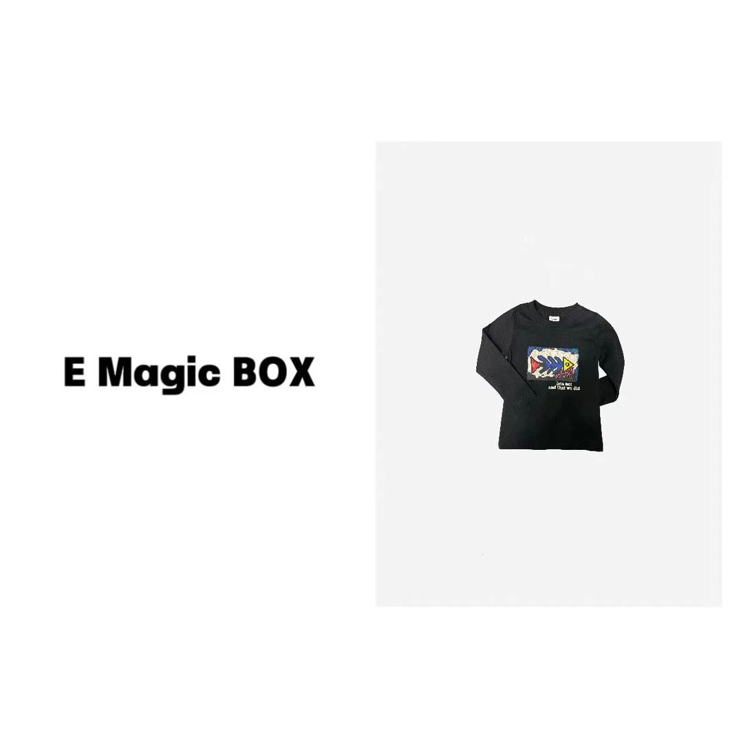 -E Magic Box童装“精致骨骼”儿童限量款T恤64589