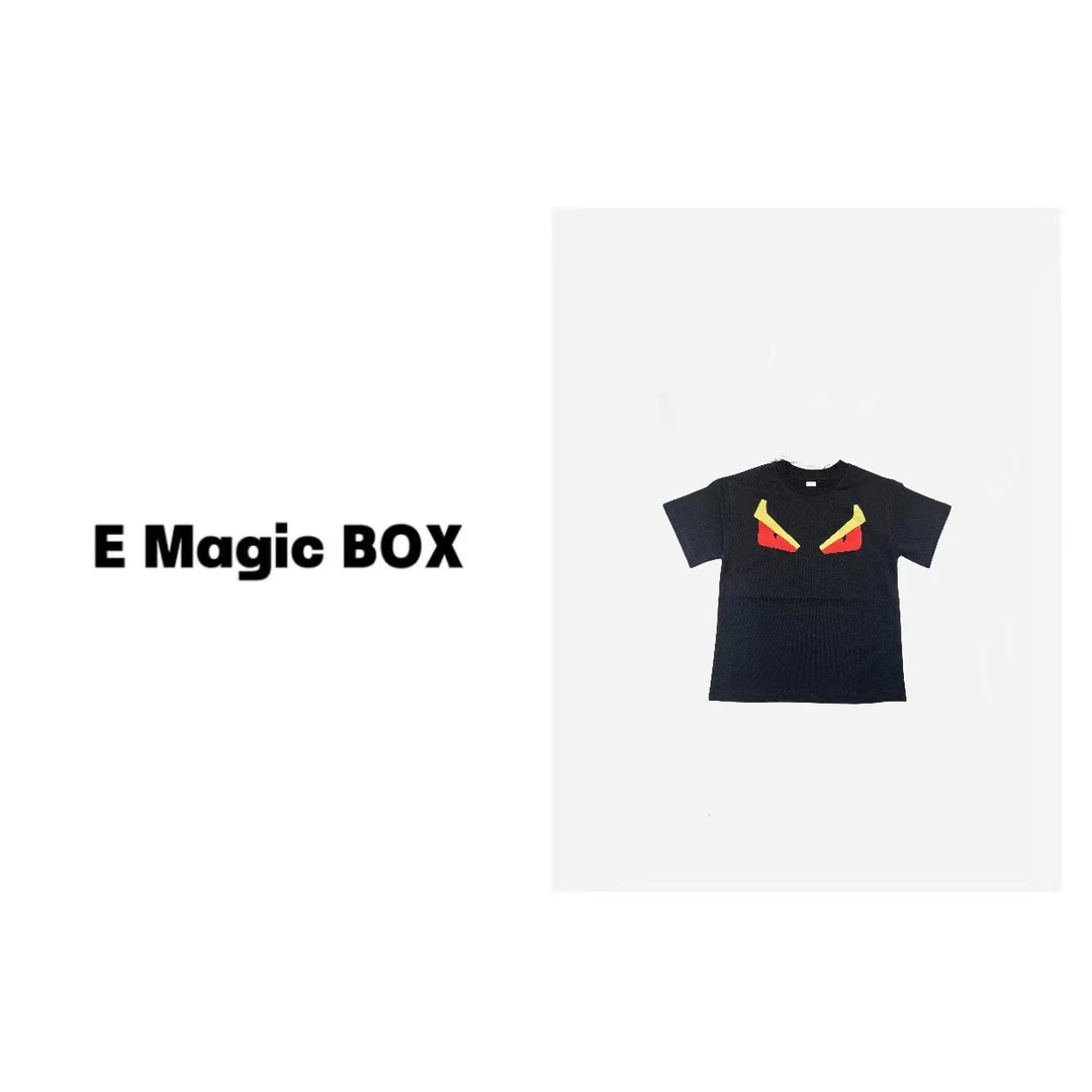 E Magic Box童装”黑金小精灵”儿童春秋限量款短袖42379