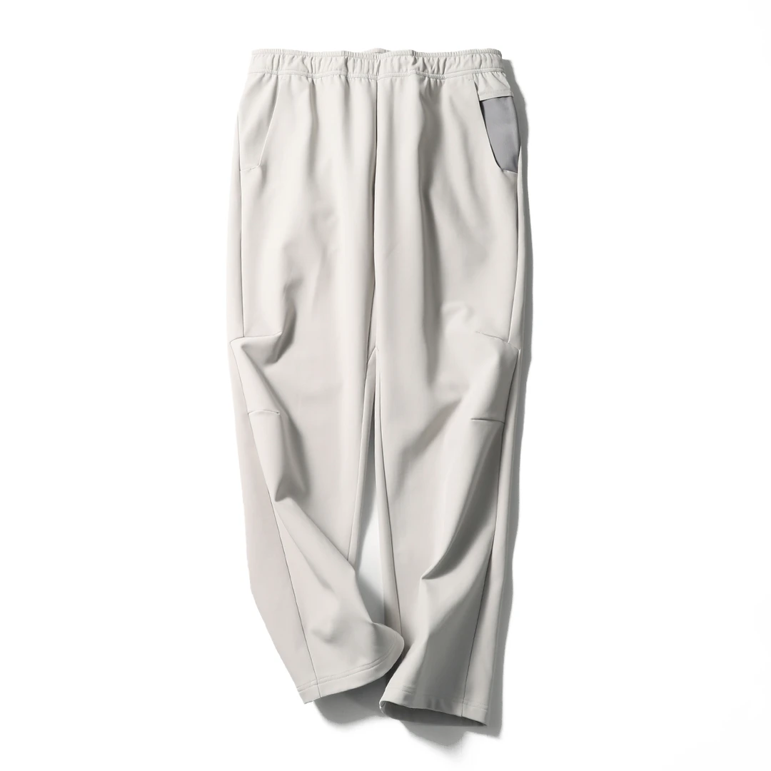 NIKAILUN 2024秋冬新款男士城市户外运动加绒软壳休闲裤三防长裤