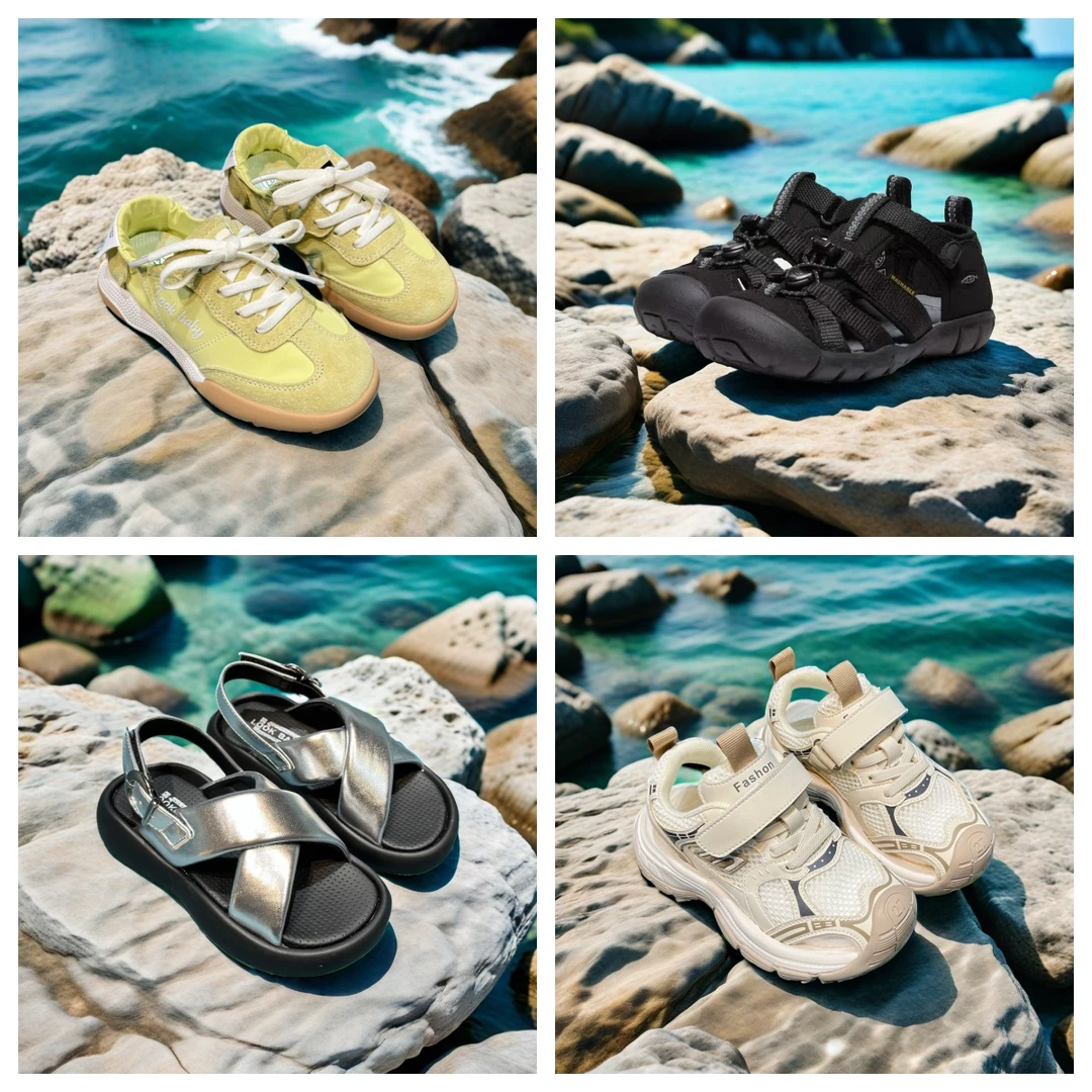 【1901-1940】先选编码再选尺码 儿童夏季新款透气网鞋凉鞋5.16