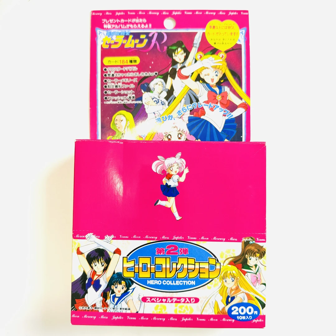 天田美少女战士hero收藏卡2弹 6弹 原盒（一单一包）