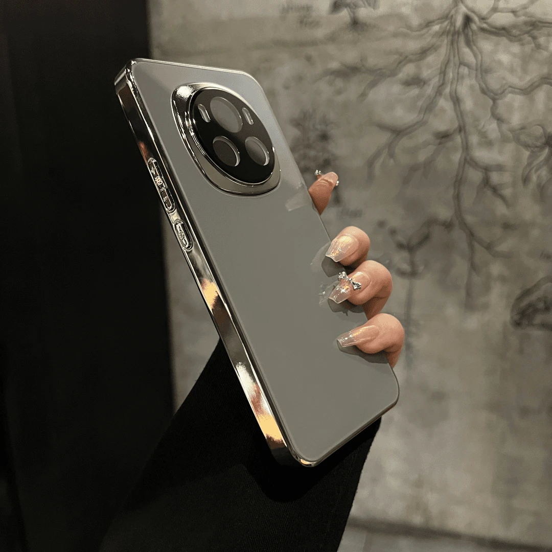 适用荣耀magic6镜头全包手机壳电镀框玻璃背板magic6pro防摔硬壳