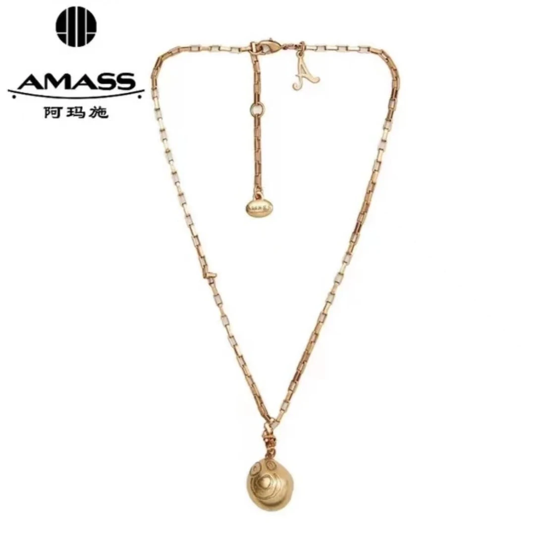 铜合金吊坠 AMASS/阿玛施 时尚气质百搭铜项链新品项链女 5900462