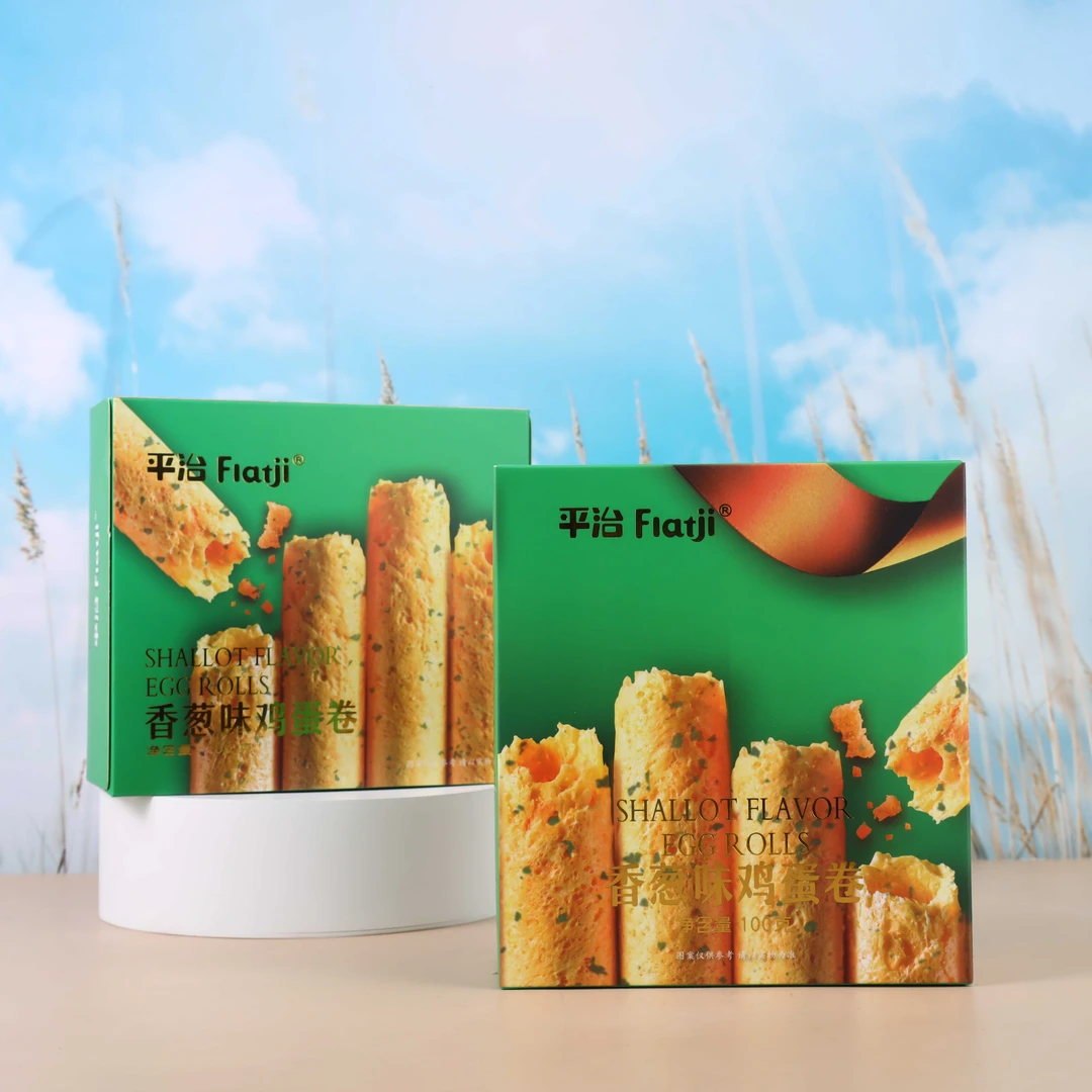 抖吃抖喝专属手工鸡蛋卷蛋香浓郁美味黄油味蛋卷独立短盒 100g