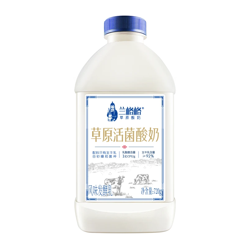 兰格格 兰格格草原活菌酸奶720g