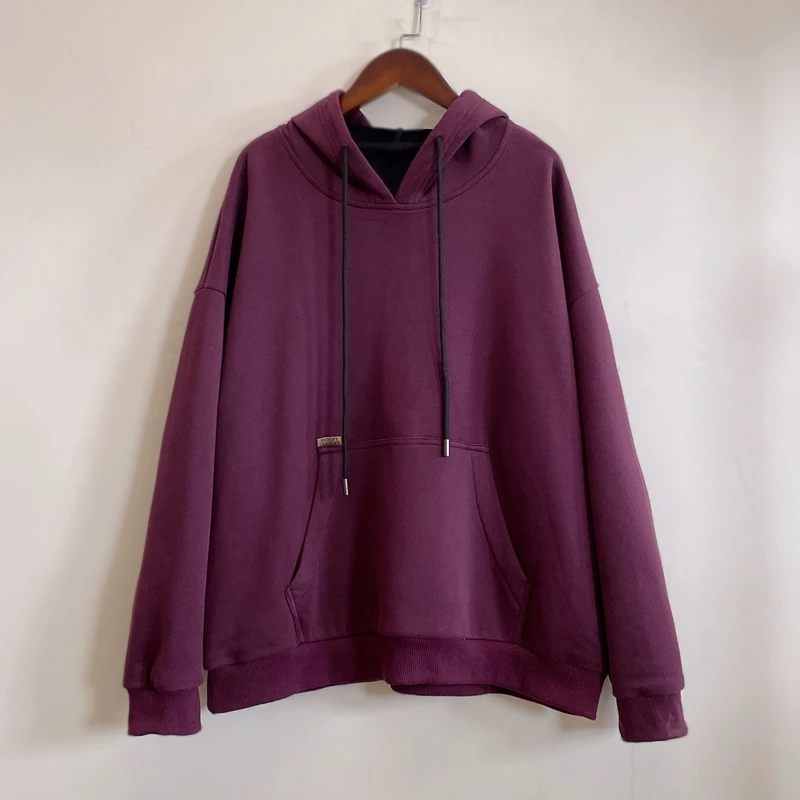 加绒休闲卫衣长袖时尚百搭女士连帽宽松加厚2024秋冬新款YX104563