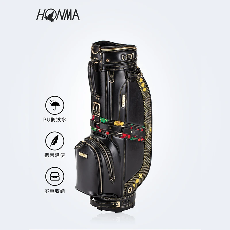HONMA 高尔夫球包会津绘专属轻量耐磨便携商务高档球杆包航空托运