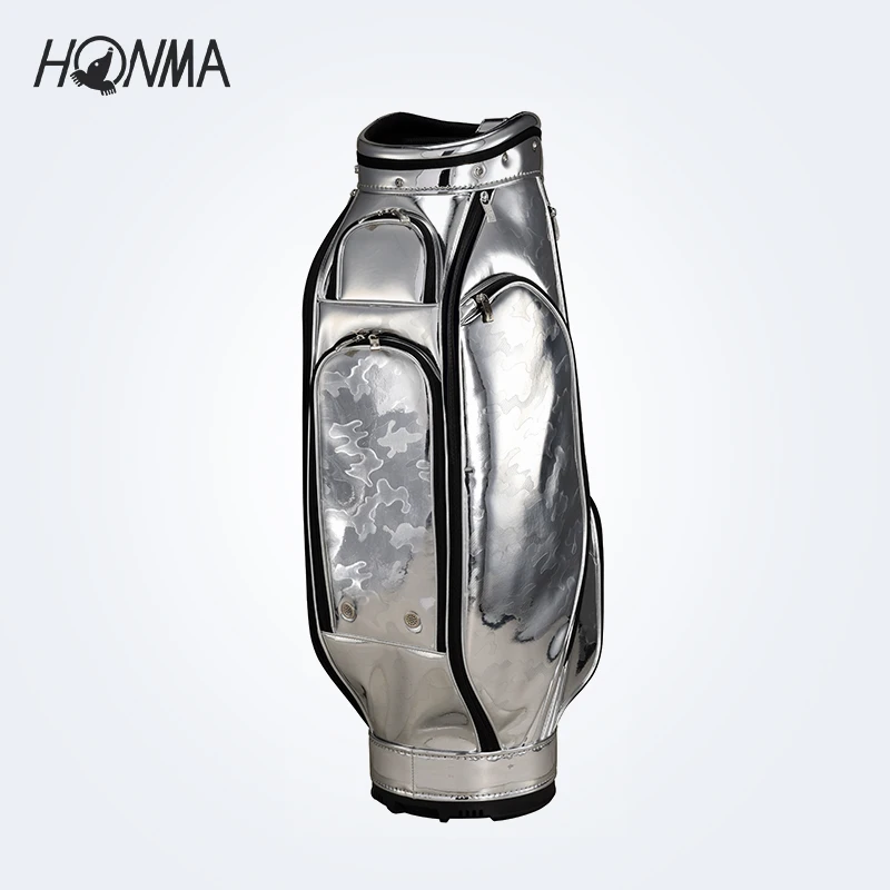 HONMA 高尔夫球包金银色高尔夫装备包标准球包易携带可航空托运包