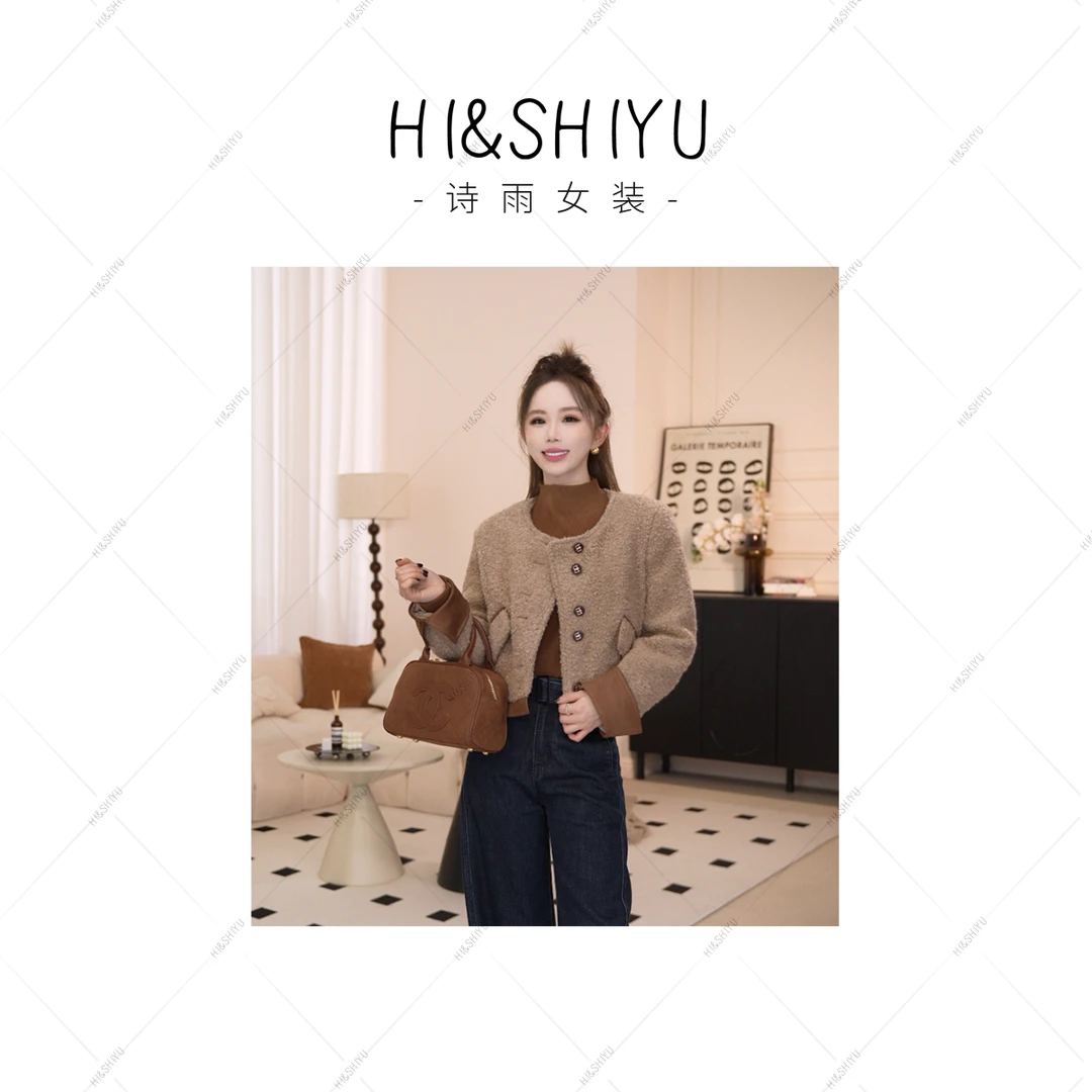 HISHIYU【黑金时代】撞色拼接外套