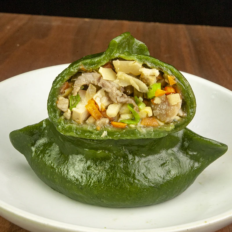 浙江特产传统手工清明粿艾草果青团美食艾叶米粿艾饺小吃糯米糕点心解馋零食