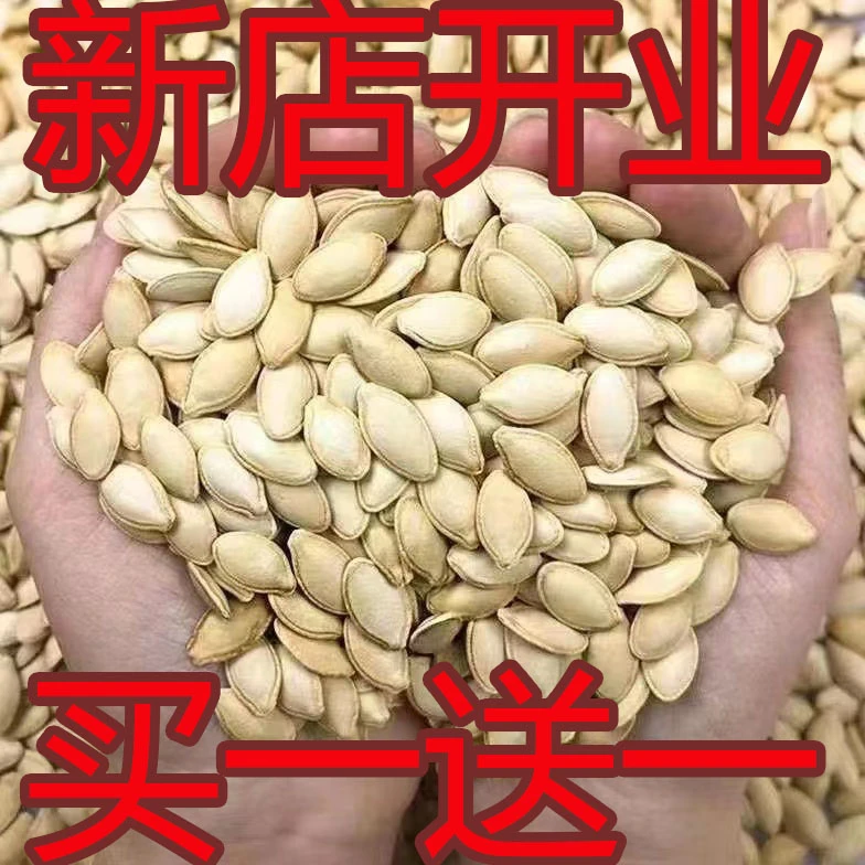 【买一送一】足斤新货现炒南瓜子原味椒盐 南瓜子新疆南瓜子批发
