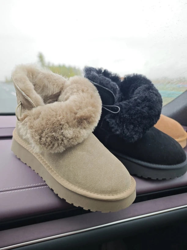 冬季新款厚底加厚雪地靴