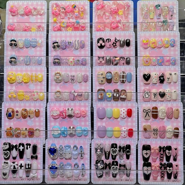 纯手工穿戴甲念到名字的下单备注编号，吃屁和春卷专用