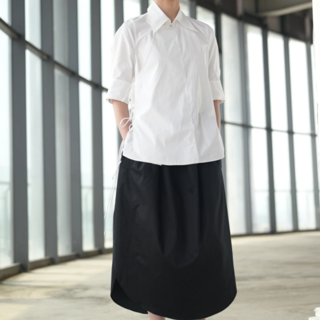 【设计师款】夏季极简宽松国风衬衣