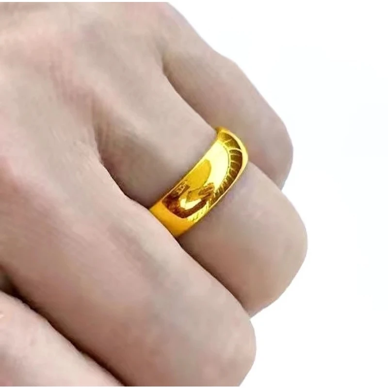 合金戒指 戒指 开口调节光面戒指