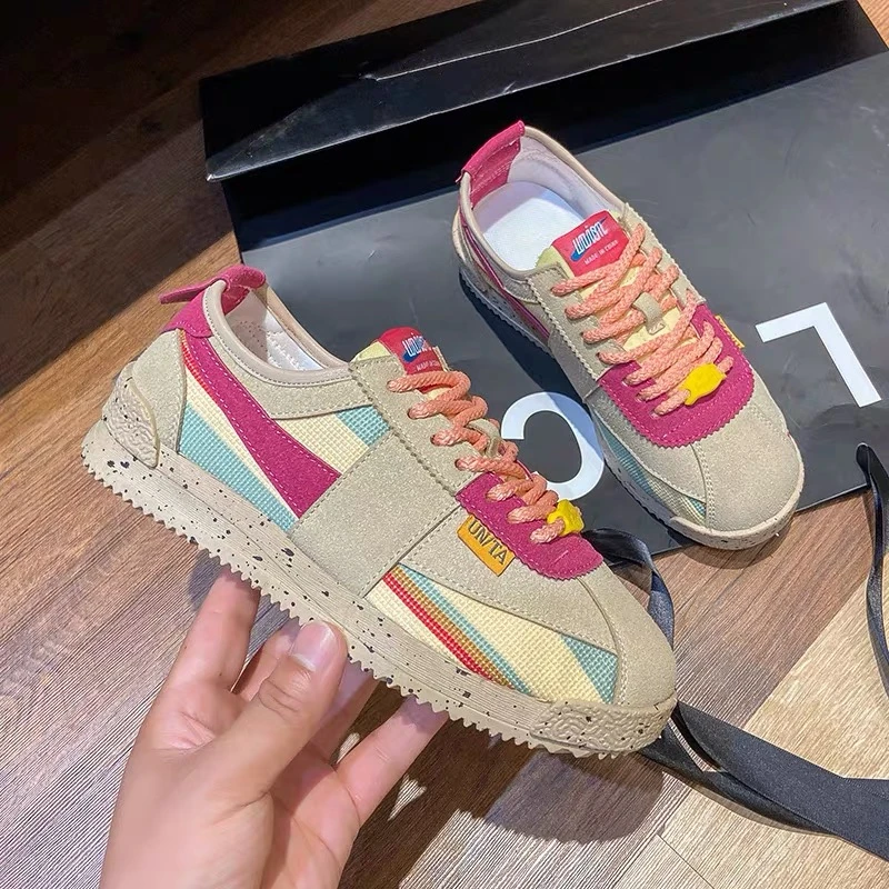 韩版阿甘鞋子女春秋季新款休闲女鞋学生复古百搭板鞋女鞋【22052】