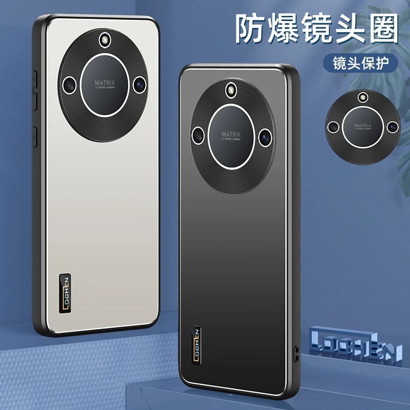 适用荣耀X60手机壳新款全包镜头荣耀X60Pro高级防摔磨砂保护套硬