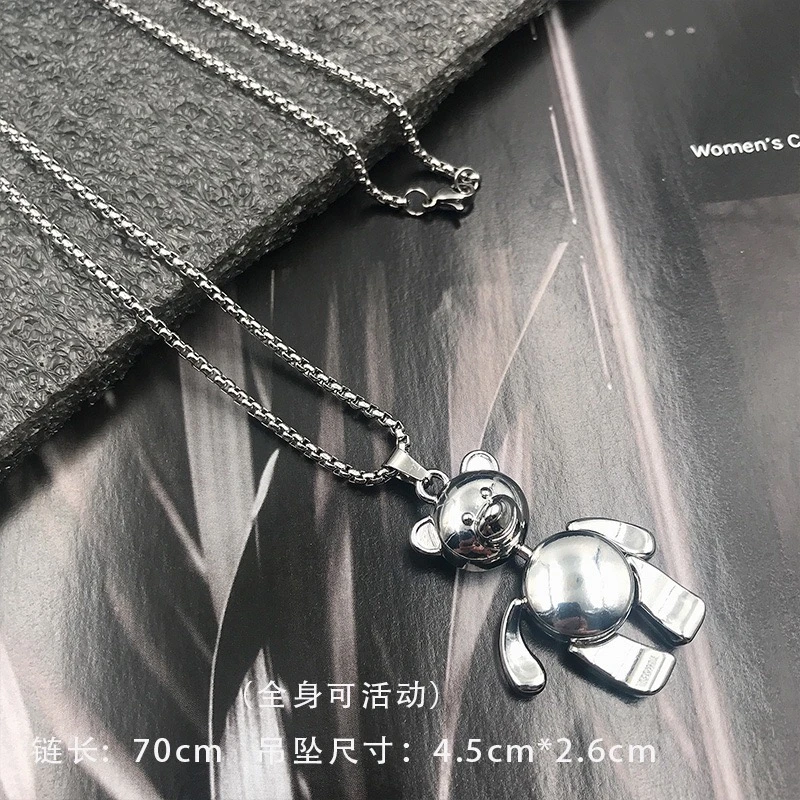 全新未使用 妃鱼 小熊项链挂饰YS6722090901