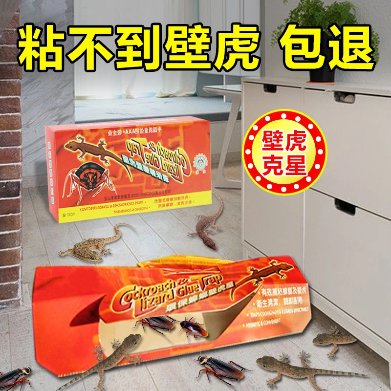 壁虎粘贴屋驱赶家用强力防壁虎克星樟脑专用药宿舍防蟑螂爬虫室内
