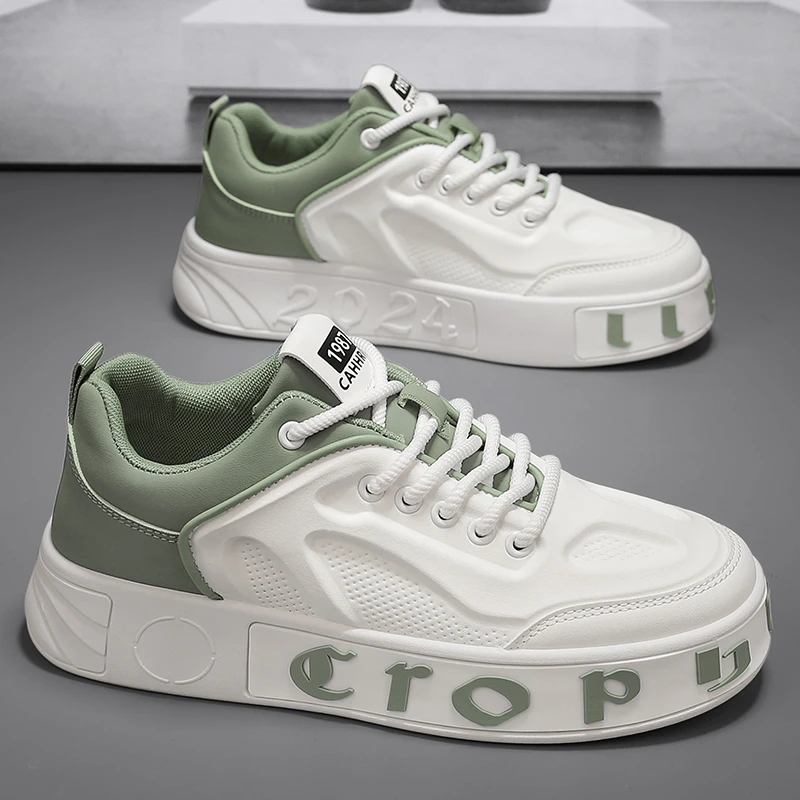 啄木鸟男鞋夏季2024新款网面透气运动休闲小众原创板鞋男士增高百