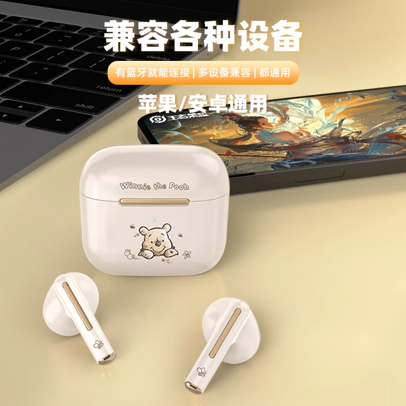 【迪士尼系列】多款无线蓝牙运动耳机迷你降噪入耳式通用高音质可爱