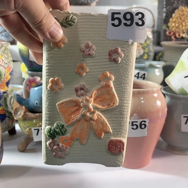 红陶多肉植物花盆