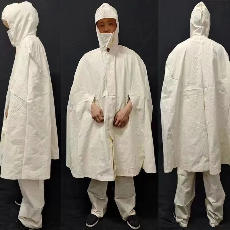 雪地伪装衣防航拍伪装服套装白色吉利服雪地君迷服装