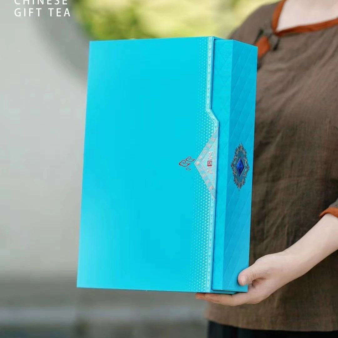 茗冠 2023年广西横县5窨茉莉花茶 200克精美礼盒装