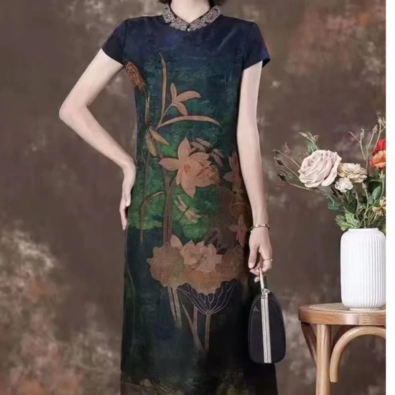 759-8新款女士时尚洋气衣裙（2色）