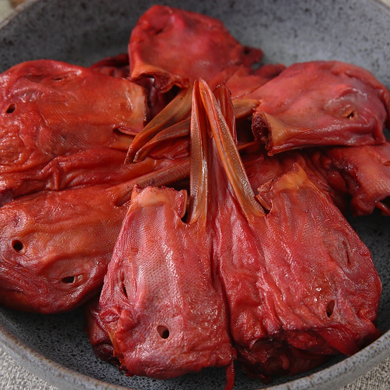 修文酱鸭头温州特产半成品小吃带鸭舌头鸭下巴排挡商品批发