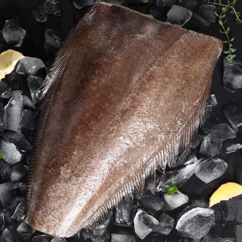 鲽鱼身去头去尾去内脏新鲜深海鸦片鱼野生格陵兰鱼比目鱼冷冻速冻