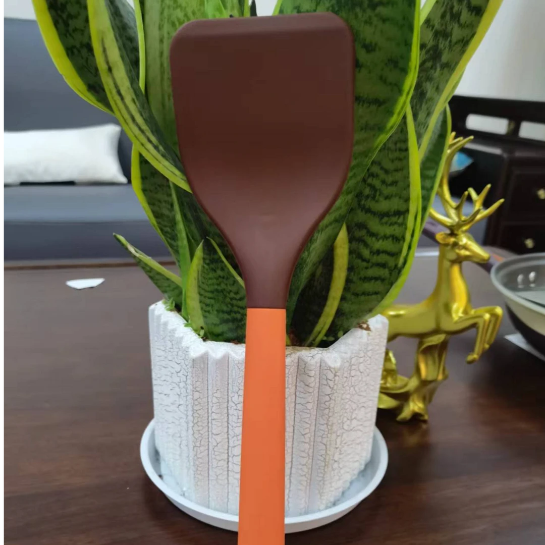 紫砂蒸笼不粘锅专用耐高温硅胶锅铲