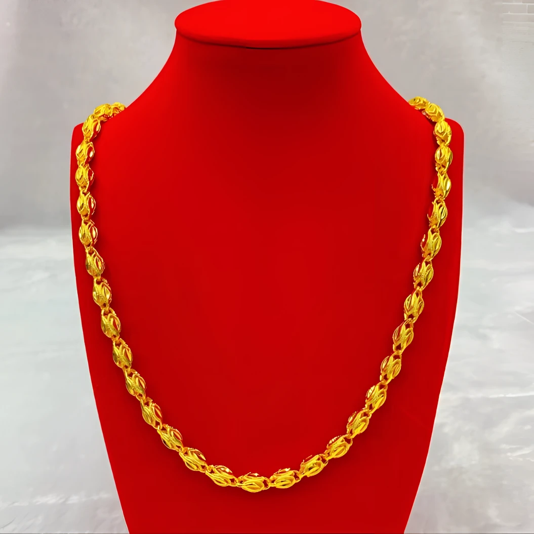 合金项链 2024款《凤眼项链》 男士经典时尚百搭潮流精美霸气精工款