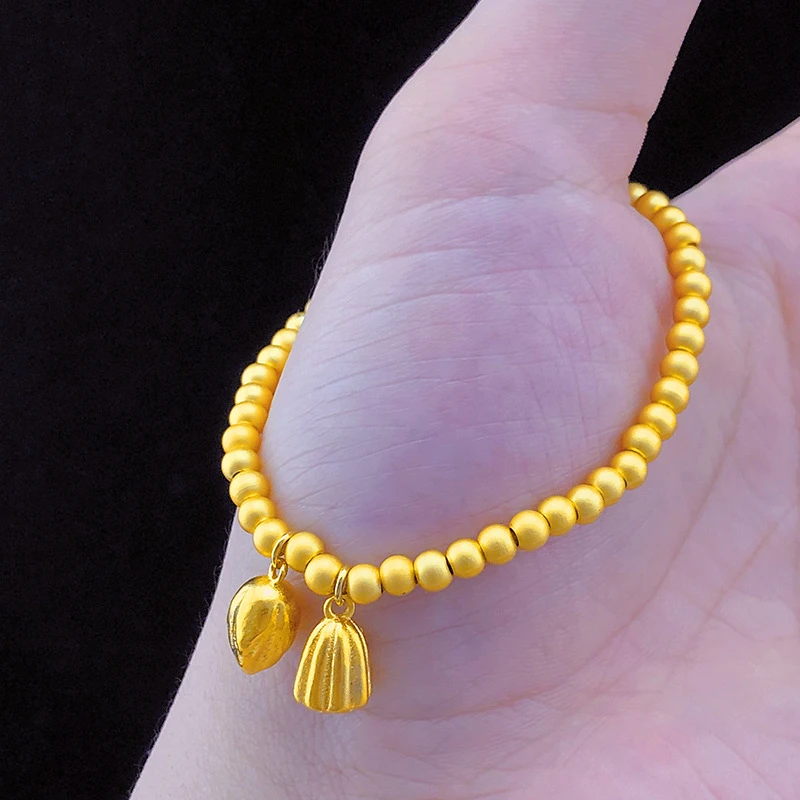 合金手链 2024款，古法女士经典时尚简约百搭气质精美《两世欢手链》