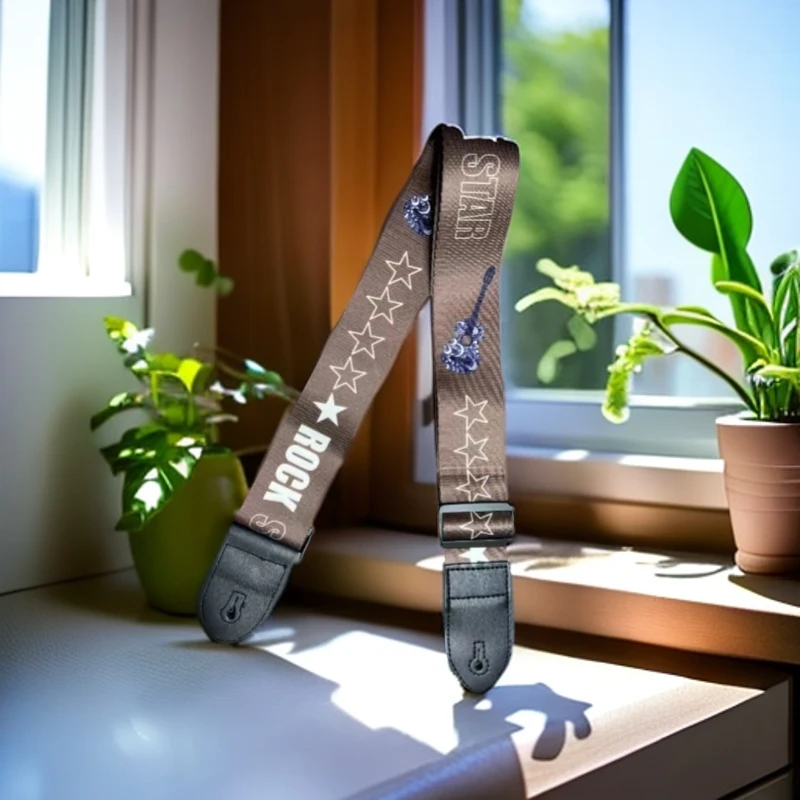 leding/乐丁乐丁摇滚民谣吉他 电吉他  电贝司背带