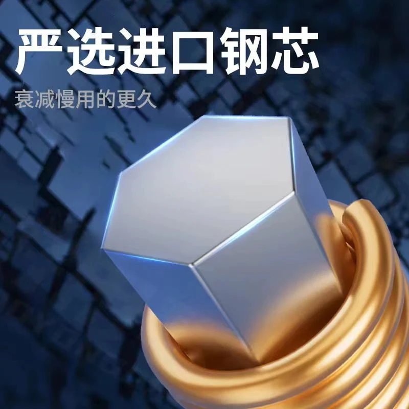 leding／乐丁民谣吉他镀膜琴弦全套6根低频明亮高频不闷