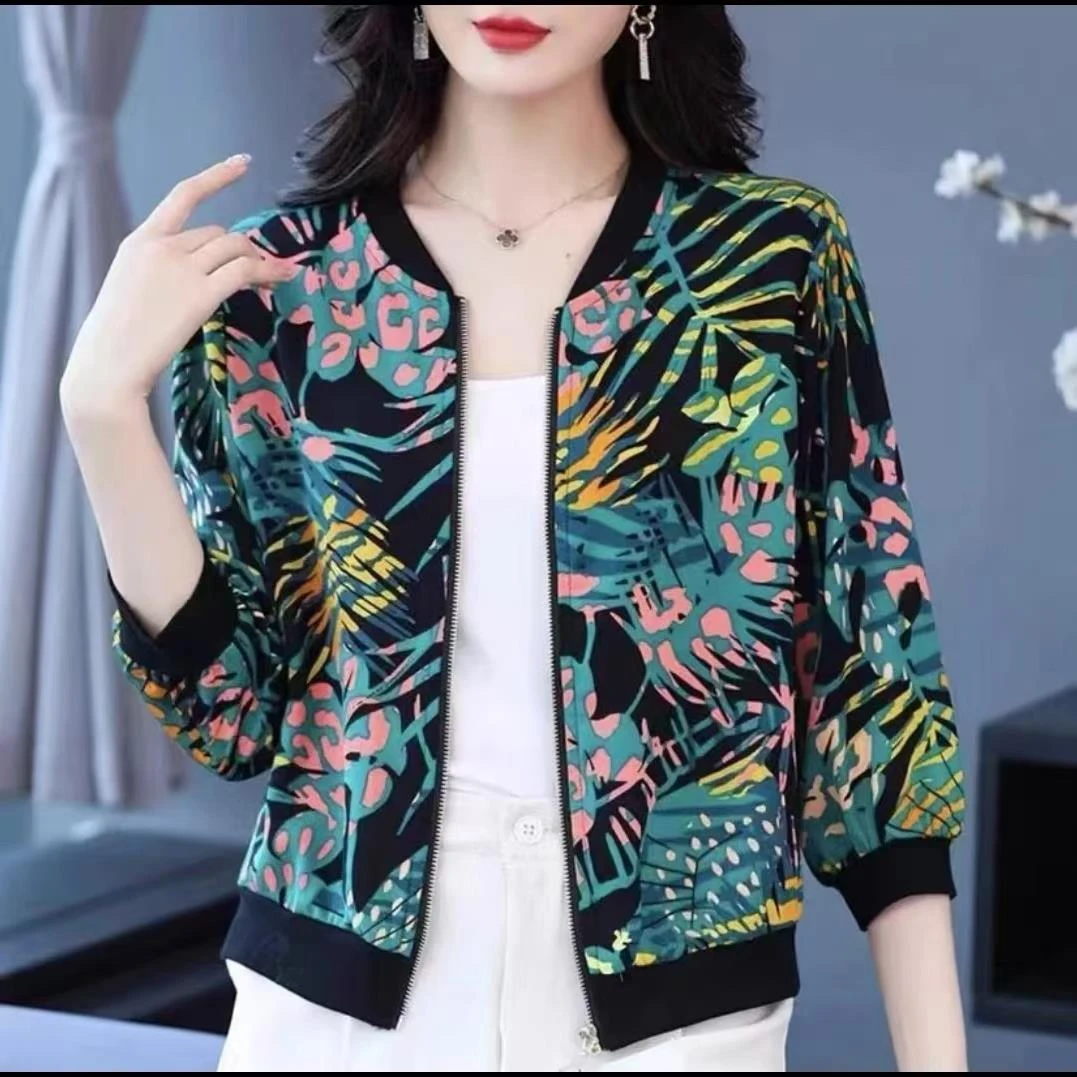 【新款】短外套服装时尚百搭气质休闲轻奢显瘦宽松女装1639[IWE]Q