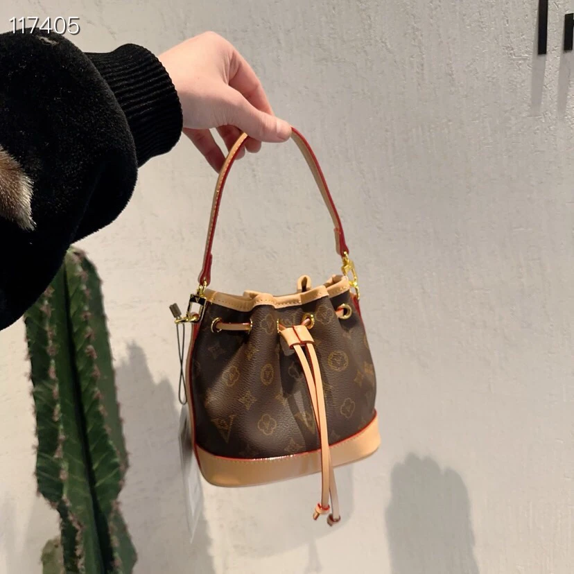 凯诗米娜品牌 抽绳迷你水桶包 可手提斜挎时尚小包6893