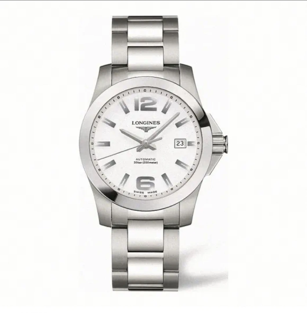 99新 Longines/浪琴 运动康卡斯/表径39/男士机械/工价9100