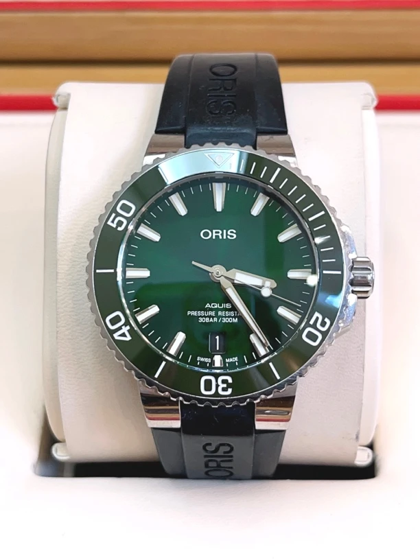 95新 Oris/豪利时 潜水/男士机械/表径40/全套工价15800