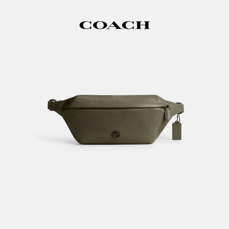 COACH/蔻驰 男士简约时尚潮流百搭HALL腰包