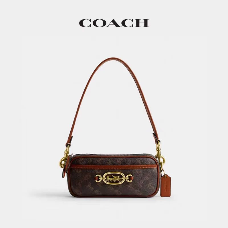 【可姐专属】COACH/蔻驰 马车图案印花AVERY单肩包