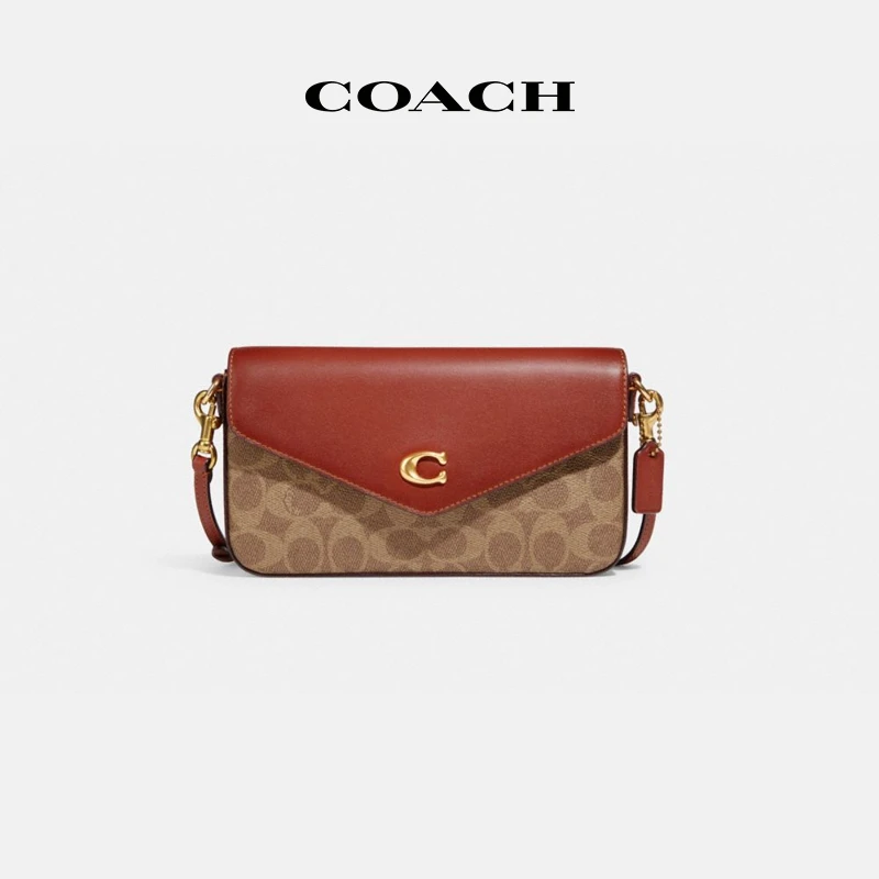 【沈涛专享】COACH/蔻驰 经典标志帆布WYN斜挎包