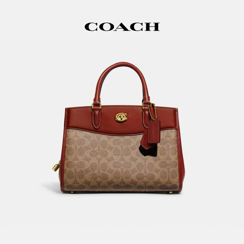 【然厚专属】COACH/蔻驰 女士经典BROOKE CARRYALL 28号手袋