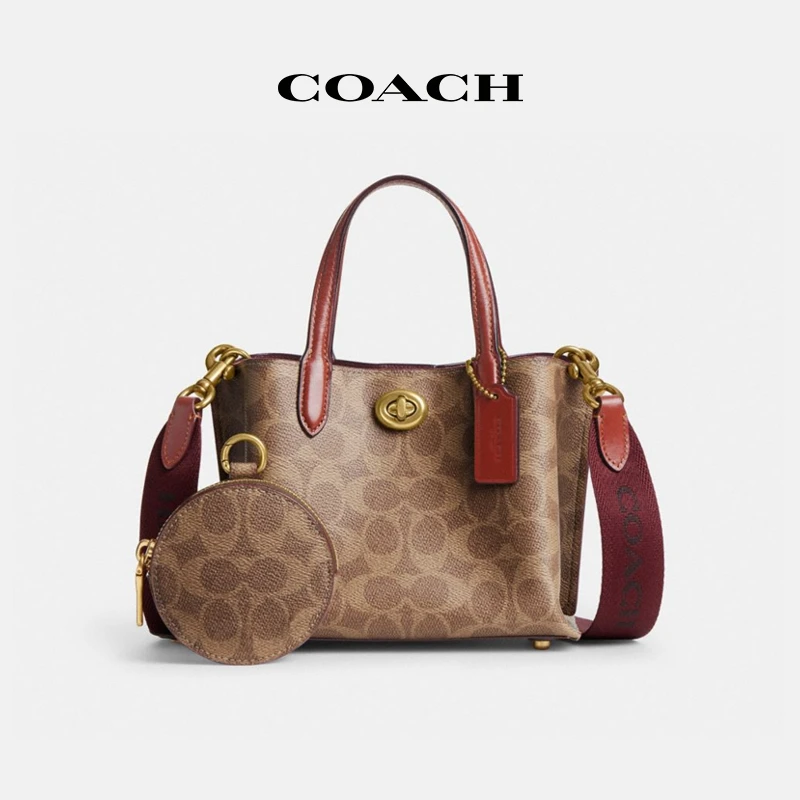 【发发专享】COACH/蔻驰 时尚经典标志WILLOW 18号托特包