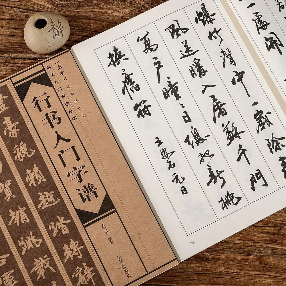 行书入门字谱行书基础知识精讲墨迹本碑帖唐诗三百首毛笔书法字帖