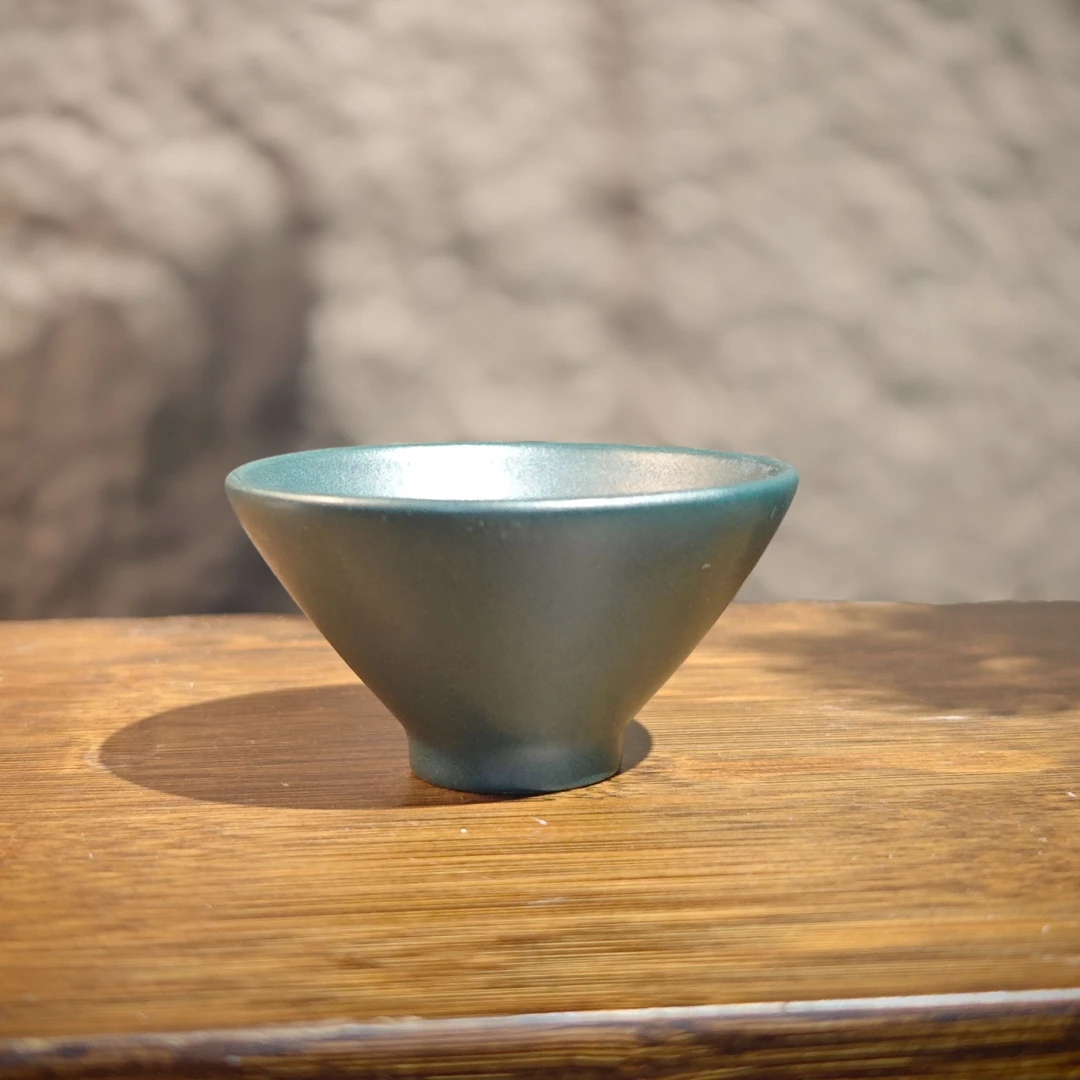 【境壶佳器】精品手制五色客杯一只