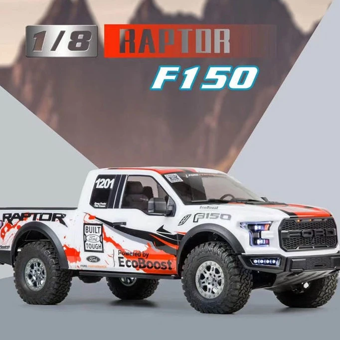 KM 雷神 1/8仿真福特 猛禽 F150 皮卡车RTR攀爬车差速锁