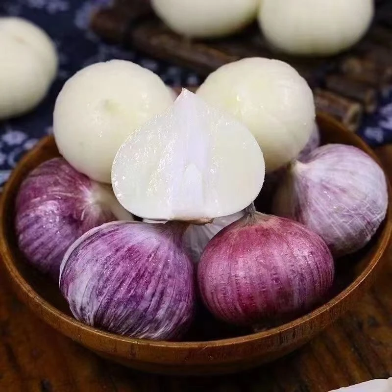 [顺丰快递]贵州农家今年新紫皮大蒜独蒜硬币大小炒菜必备好吃美味