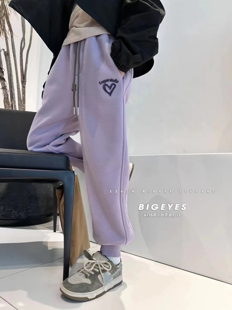 年版一体奥利绒裤子